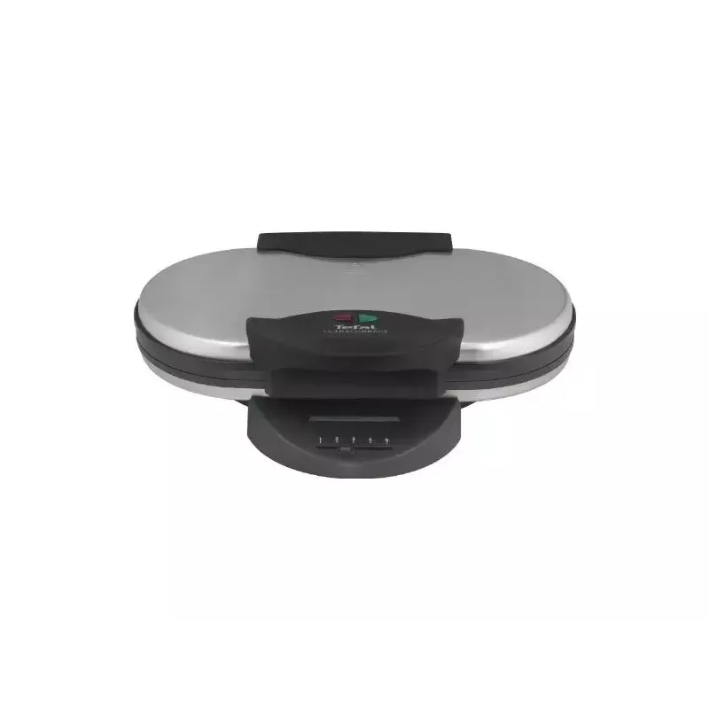 Waffle žehlička Tefal WM310D 5 wafle 1000 W čierna nehrdzavejúca oceľ