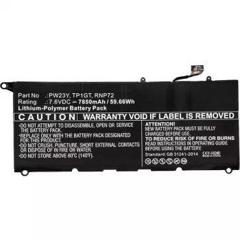 CoreParts batéria pre notebook Dell, batéria, DELL, XPS 13 9360, XPS 13 9360-D1605G