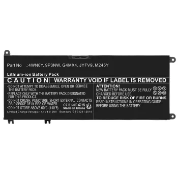Batéria RAYOVAC CoreParts MBXDE-BA0274 pre Dell Inspiron 13 (56,00 Wh, 15,2 V, 3685 mAh)