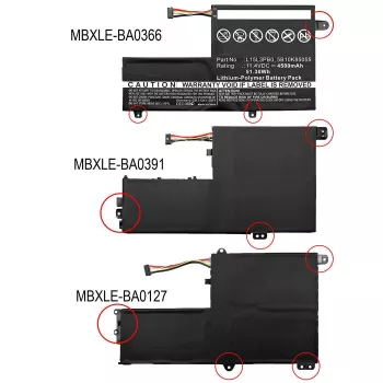 Batéria ako náhradný diel do notebooku CoreParts MBXLE-BA0127