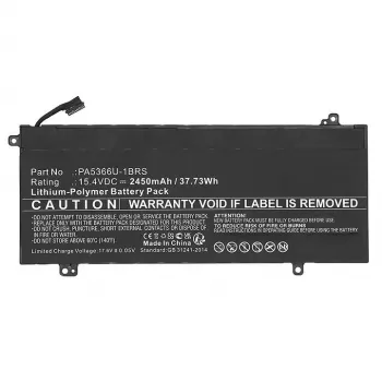 CoreParts MBXTO-BA0073 Batéria do notebooku pre Toshiba, 37,73Wh 15,4V 2450mAh