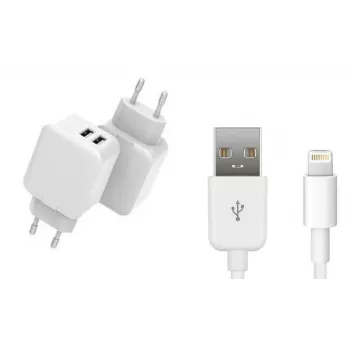 CoreParts MBXUSB-AC0007 mobilná nabíjačka pre smartphone biela AC interiérová