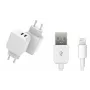 CoreParts MBXUSB-AC0007 mobilná nabíjačka pre smartphone biela AC interiérová