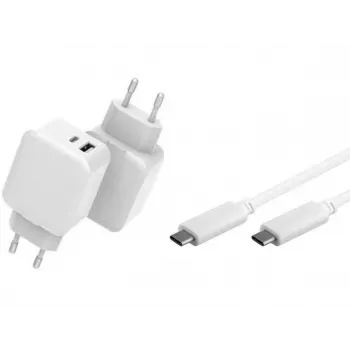 CoreParts MBXUSB-AC0014 nabíjačka pre mobilné zariadenia univerzálna biela AC rýchle nabíjanie interiérová