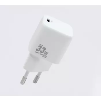 CoreParts MBXUSBC-AC0032 napájací zdroj/nabíjačka interiérová 33 W čierna