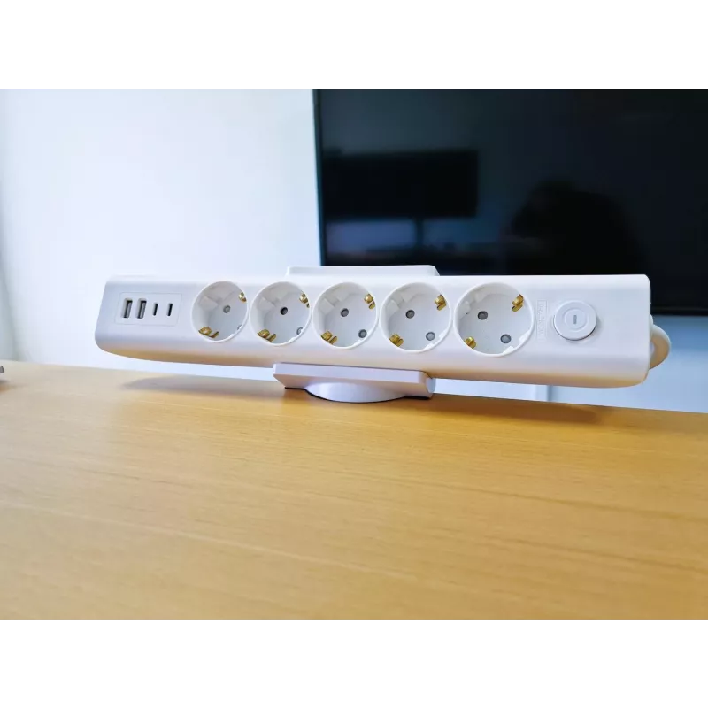 MicroConnect MC-DESKMOUNTW stolová svorka pre zásuvkové lišty