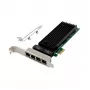 MicroConnect MC-PCIEX1-82576-Q Štvorportová gigabitová sieťová karta, PCIe x1, Intel 82576