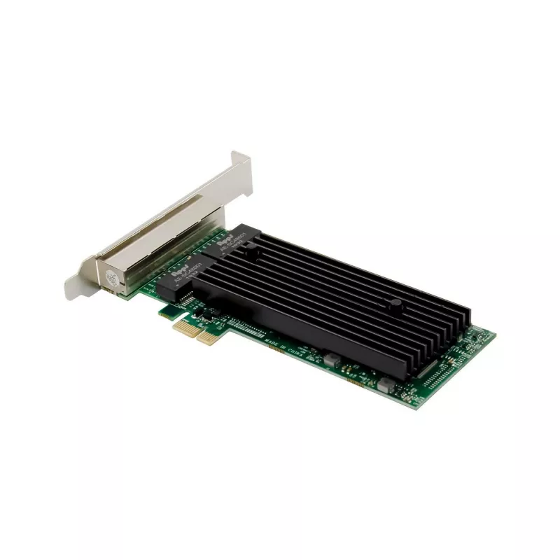 MicroConnect MC-PCIEX1-82576-Q Štvorportová gigabitová sieťová karta, PCIe x1, Intel 82576