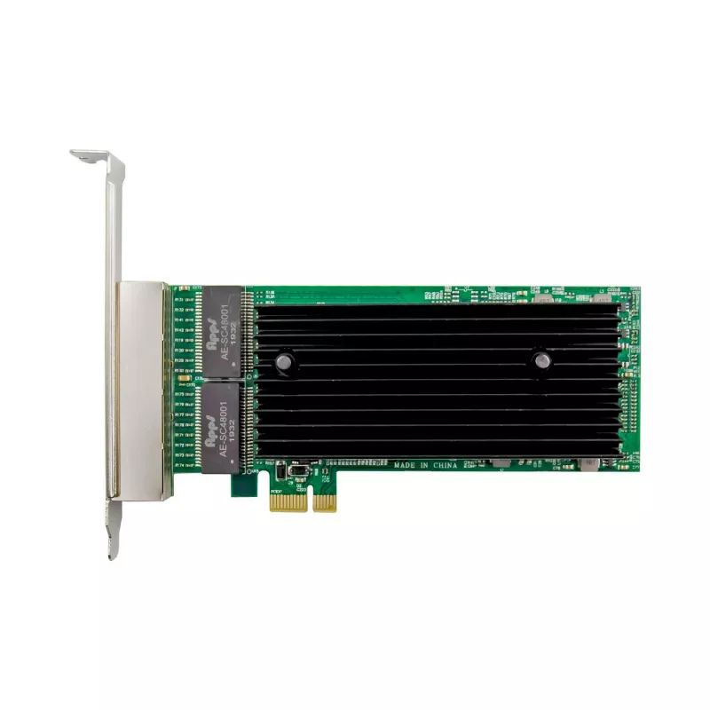 MicroConnect MC-PCIEX1-82576-Q Štvorportová gigabitová sieťová karta, PCIe x1, Intel 82576