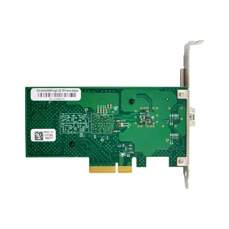 Sieťová karta MicroConnect X520-DA1 PCIe x4 — dual port 10GbE SFP+