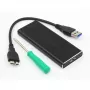 CoreParts MSACSC/USB3.0 puzdro na pamäťové úložisko puzdro na SSD čierne