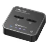 CoreParts MS-CLONER-NVME dokovacia stanica pre pamäťové úložisko USB 3.2 Gen 2 (3.1 Gen 2) Type-C čierna
