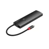 MicroConnect USB3.2CCOM20 Mini dok USB-C na HDMI, 4K 60Hz, RJ45, 3x USB-A