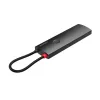 MicroConnect USB3.2CCOM20 Mini dok USB-C na HDMI, 4K 60Hz, RJ45, 3x USB-A