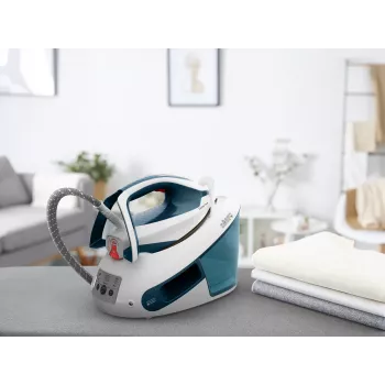 Tefal Express Power SV8111 1,8 l Durilium AirGlide Autoclean žehliaca plocha modrá, biela