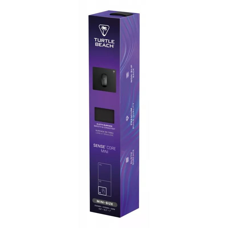 Turtle Beach Sense Core Mini podložka pod myš na hranie čierna