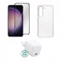Ochranné sklo krytu nabíjačky eSTUFF pre Samsung Galaxy S25 — Hnedé