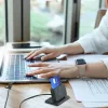 j5create JUR261 USB™ Smart Card / CAC Reader stojan, USB Type-A/USB Type-C, čierny, 95 g