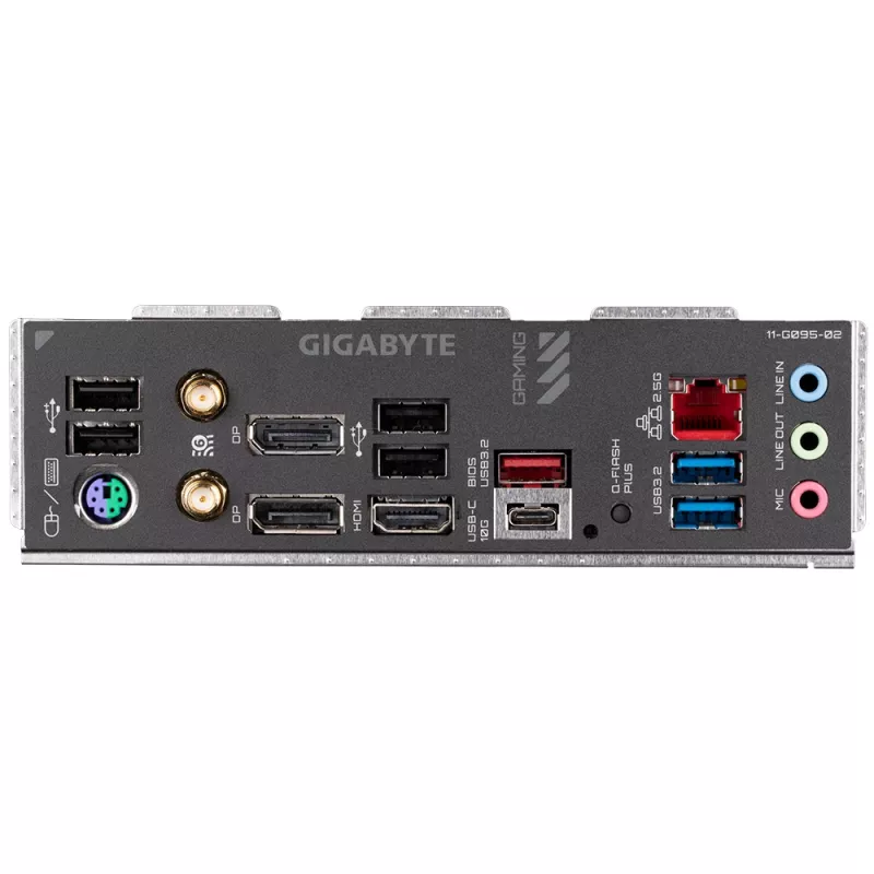 Základná doska GIGABYTE B650M GAMING X AX — AMD B650, Socket AM5, Micro ATX, DDR5, 4 DIMM, 2x M.2, Wi‑Fi 6E, 2.5GbE