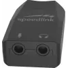 USB externý audio adaptér Speedlink VIGO USB — USB rozhranie, 3,5 mm konektor pre slúchadlá, čierna, 8 g