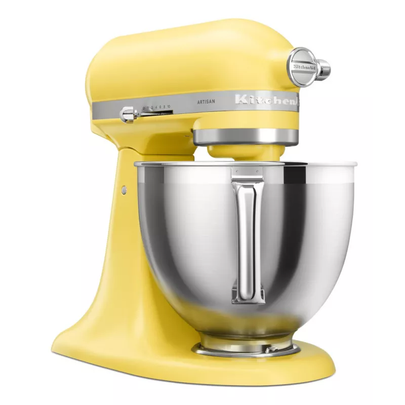 KitchenAid 5KSM195PSEBT kuchynský mixér 300 W nehrdzavejúca oceľ, žltá