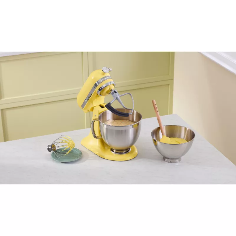 KitchenAid 5KSM195PSEBT kuchynský mixér 300 W nehrdzavejúca oceľ, žltá