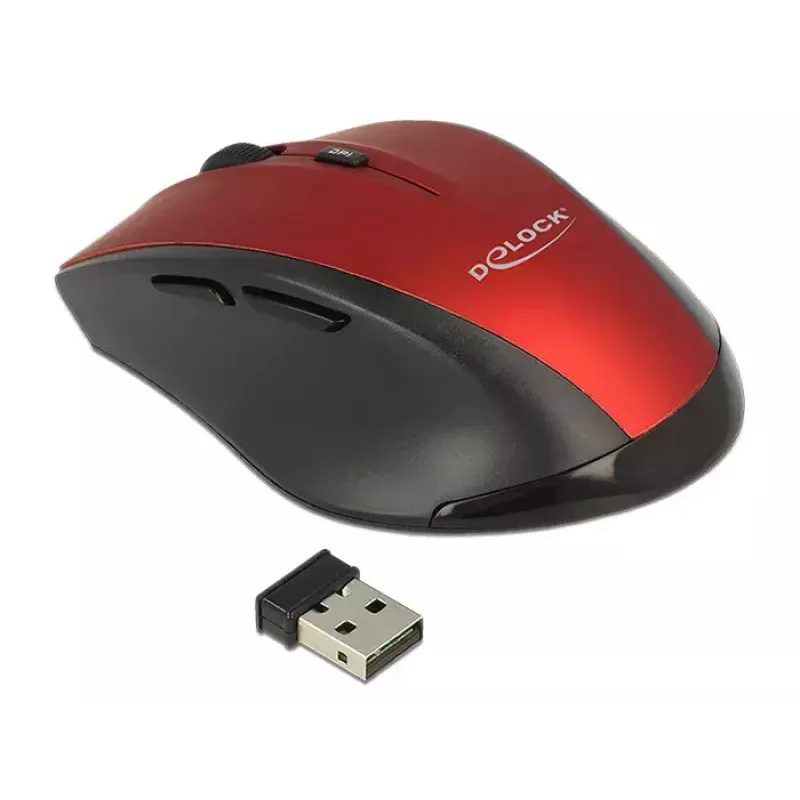 Myš DeLOCK 12493 RF Wireless optická 1600 DPI