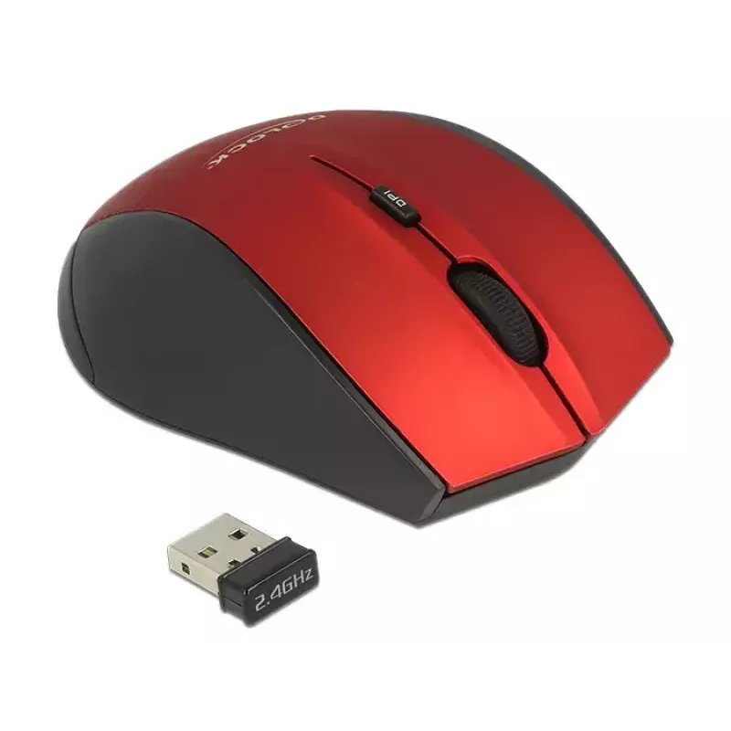 Myš DeLOCK 12493 RF Wireless optická 1600 DPI