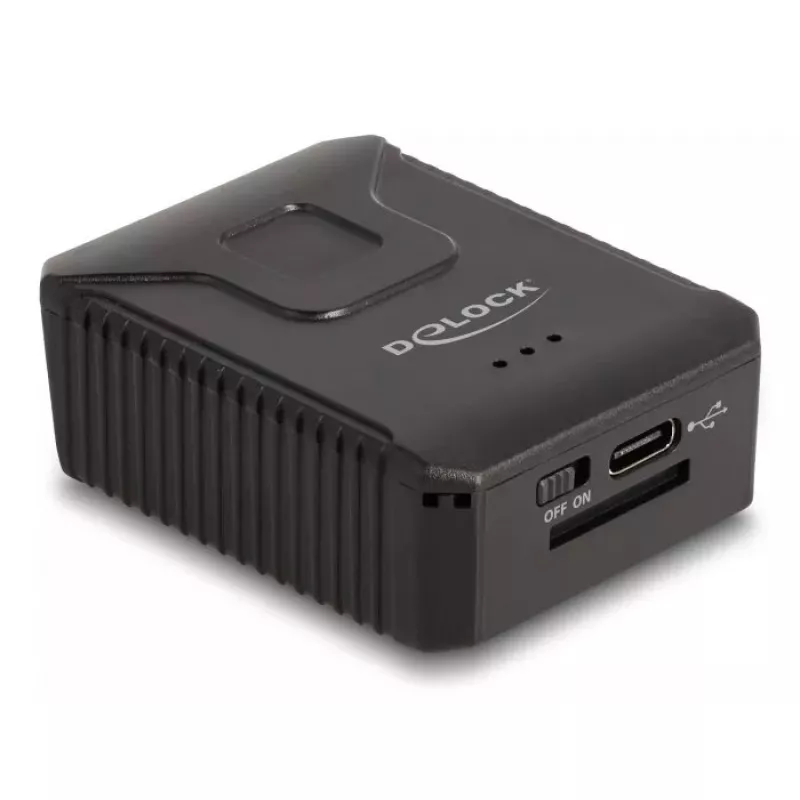 Prenosná čítačka čiarových kódov DeLOCK 90605 Bluetooth CMOS 16MB