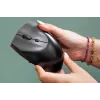 BakkerElkhuizen Handshake myš Left, pre ľavákov, vertikálny dizajn, optická, RF Wireless + Bluetooth + USB Type-C, 6400 DPI, čierna, sivá