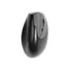 BakkerElkhuizen Handshake myš pravá, pre pravákov, vertikálny dizajn, optická, RF Wireless + Bluetooth + USB Type-C, 6400 DPI, čierna, sivá