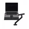 Držiak na notebook BakkerElkhuizen BE Universal, nastaviteľný držiak na notebook pre 43,2 cm (17 inch) obrazovky, čierny/tmavosivý