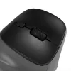 BakkerElkhuizen PRF Pro myš pravá, pre pravákov, vertikálny dizajn, optická, RF Wireless + Bluetooth + USB Type-C, 2400 DPI, čierna, sivá