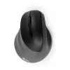 BakkerElkhuizen PRF Pro myš ľavá, pre ľavákov, vertikálny dizajn, optická, RF Wireless + Bluetooth + USB Type-C, 2400 DPI, čierna, sivá