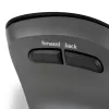 BakkerElkhuizen PRF Pro myš ľavá, pre ľavákov, vertikálny dizajn, optická, RF Wireless + Bluetooth + USB Type-C, 2400 DPI, čierna, sivá