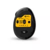 BakkerElkhuizen MidWay myš ľavá, pre ľavákov, vertikálny dizajn, optická, RF Wireless + Bluetooth + USB Type-C, 2400 DPI, sivá, čierna