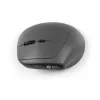 BakkerElkhuizen MidWay myš pravá, pre pravákov, vertikálny dizajn, optická, RF Wireless + Bluetooth + USB Type-C, 2400 DPI, sivá, čierna