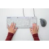 BakkerElkhuizen UltraBoard 955 V2 Numeric, USB, 22, notebook/PC, 1,5 m, tmavosivá, svetlosivá
