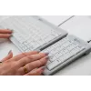 BakkerElkhuizen UltraBoard 955 V2 Numeric, USB, 22, notebook/PC, 1,5 m, tmavosivá, svetlosivá