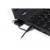 BakkerElkhuizen UltraBoard 955 V2 Numeric, USB, 22, notebook/PC, 1,5 m, tmavosivá, svetlosivá