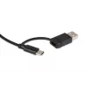 BakkerElkhuizen UltraBoard 955 V2 Numeric, USB, 22, notebook/PC, 1,5 m, tmavosivá, svetlosivá