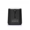 Toaster na 2 plátky Wilfa CT-1000MB — 1000 W, čierne oceľové puzdro
