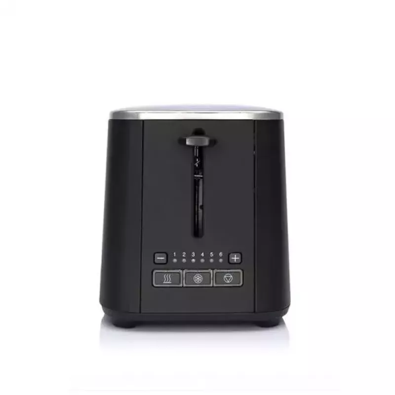 Toaster na 2 plátky Wilfa CT-1000MB — 1000 W, čierne oceľové puzdro