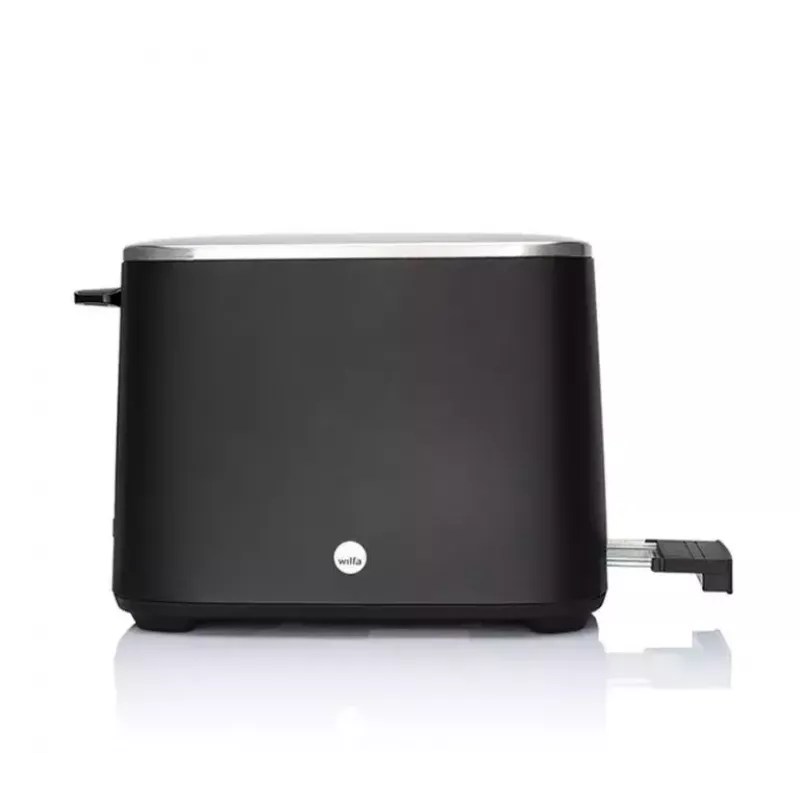 Toaster na 2 plátky Wilfa CT-1000MB — 1000 W, čierne oceľové puzdro