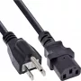 InLine B-16658J Napájací kábel v hromadnom balení po 30 kusov, japonská zástrčka na IEC C13, 1,8 m