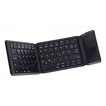 InLine 55379B klávesnica univerzálna Bluetooth QWERTZ nemecká čierna