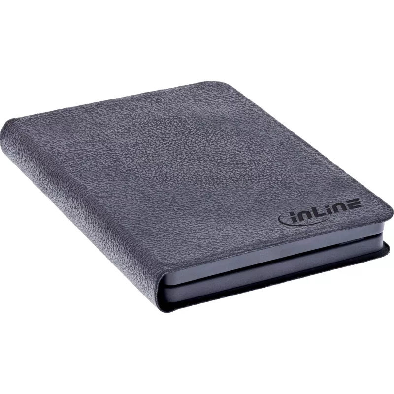 InLine 55379G Bluetooth numerická klávesnica s touchpadom a displejom, skladacia, čierna