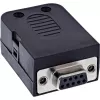 InLine 92501G Pripájacia svorka svorkovnica / D-Sub 9 čierna