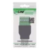 InLine 92504B Spojka vodičov USB-A / svorkovnica, 5-pólová čierna, zelená