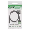 InLine 92504C Káblový adaptér Micro USB / svorkovnica, 5-pólová čierny, zelený